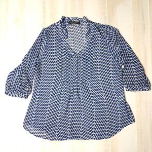 Patterned Blouse by Rose & Olive 1x
